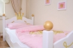 Kinderbett Prinzessin weiss