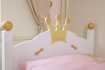 Kinderbett Prinzessin weiss