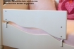 Kinderbett Prinzessin weiss