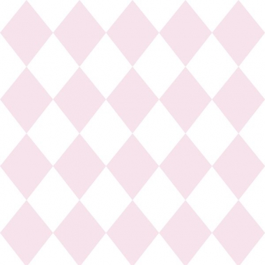 Tapete Rauten rosa
