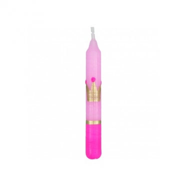 Geburtstagskerze Krone rosa