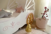 Kinderbett Kutsche mit Kristallen