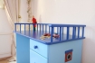 Piratenschreibtisch blau