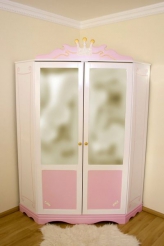 Eckkleiderschrank Königliche Kutsche