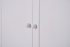 Babyeckschrank Laurino wei