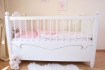 Babybett wei Laurino