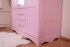Kleiderschrank 3trg. fr Baby Princess rosa