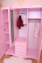 Kleiderschrank 3trg. fr Baby Princess rosa