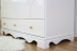 Kleiderschrank-Baby Exklusive wei