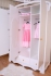 Kleiderschrank-Baby Exklusive wei