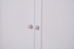 Babyeckschrank Laurino wei