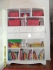Bücherregal Kristall weiß