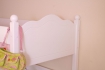 Hochbett wei mit Schreibtisch