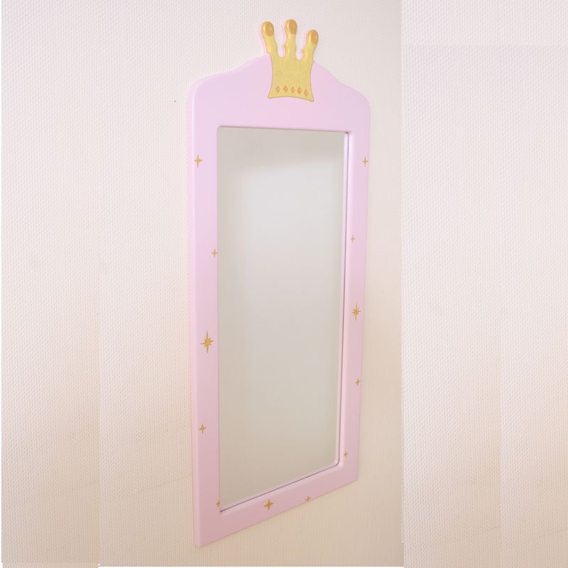 Wanspiegel Princess in rosa mit Krone bei Oli&Niki kaufen