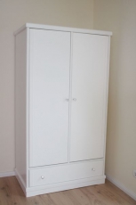 Kleiderschrank wei Kristall Ed.4