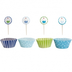 Cupcake Set blau