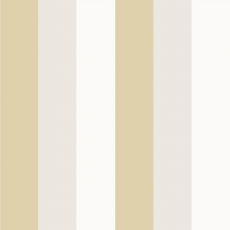 Tapete breite Streifen beige-gold