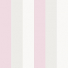 Tapete breite Streifen rosa-grau