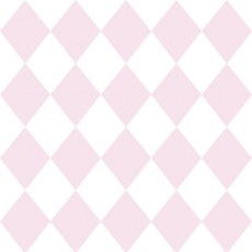 Tapete Rauten rosa