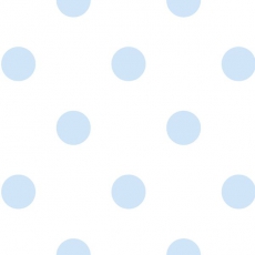 Tapete groe Punkte blau