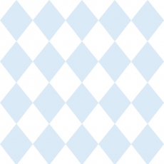 Tapete Rauten blau