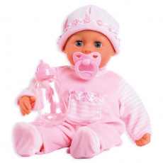 Puppe First Words Baby rosa