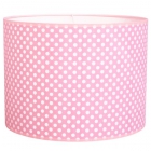 Hngelampe rosa Punkte %