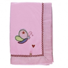 Kuscheldecke Baby-Glck rosa