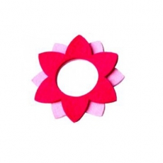 Filzdeko Blume rosa-pink