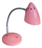 Schreibtischlampe rosa