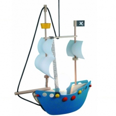 Kinderlampe Piratenschiff