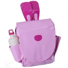 Kinderrucksack rosa Hase