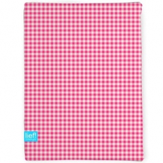 Spannbettlaken Pink Check