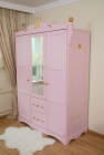 Kleiderschrank 3-trig Prinzessin rosa